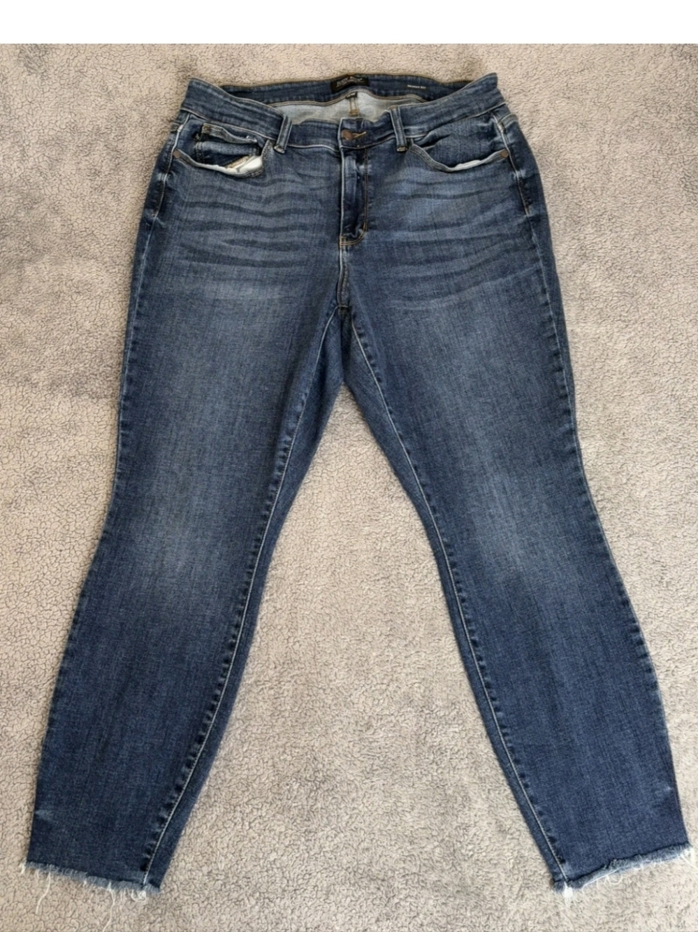 Judy Blue Jeans Denim Skinny Fit Mid Rise JB82252MD-PL Plus Women’s Size 16W